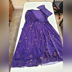 Purple Celestial Dress Size 26